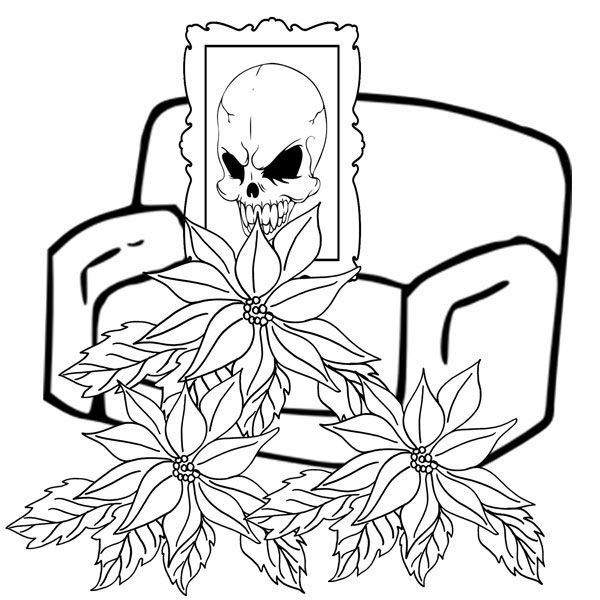 600x600 Poinsettia Coloring Pages Archives