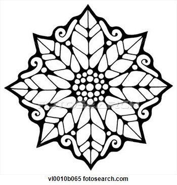 350x364 Poinsettias Clipart In Black And White Happy Holidays!