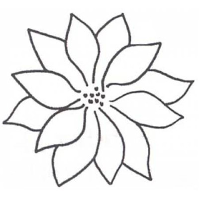 400x400 stencil full line poinsettia diane's creative elements