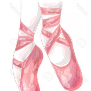 300x300 Special Black Ballet Pointe Shoes Clipart Sweet Inspiration Faalconn