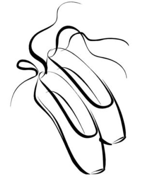 300x370 zapatillas de ballet in ballet shoes tattoo