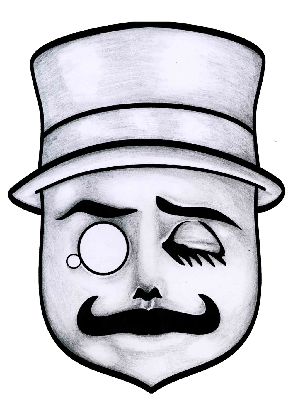 1000x1414 Pointillism Drawing