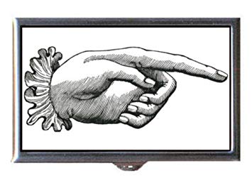 355x251 Victorian Bampw Graphic Pointing Finger Hand Decorative