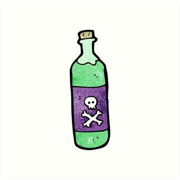 360x360 Cartoon Poison Bottle Redbubble Podartist Community