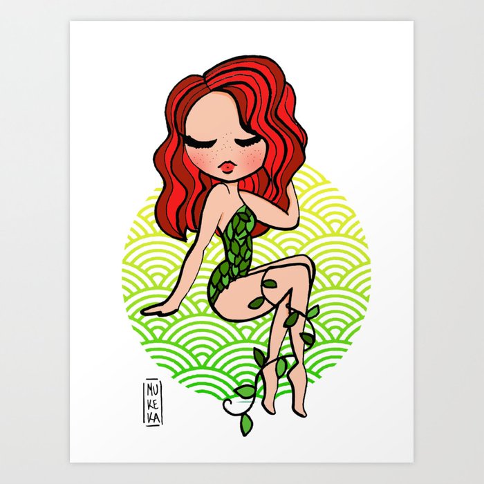 700x700 Poison Ivy Art Print