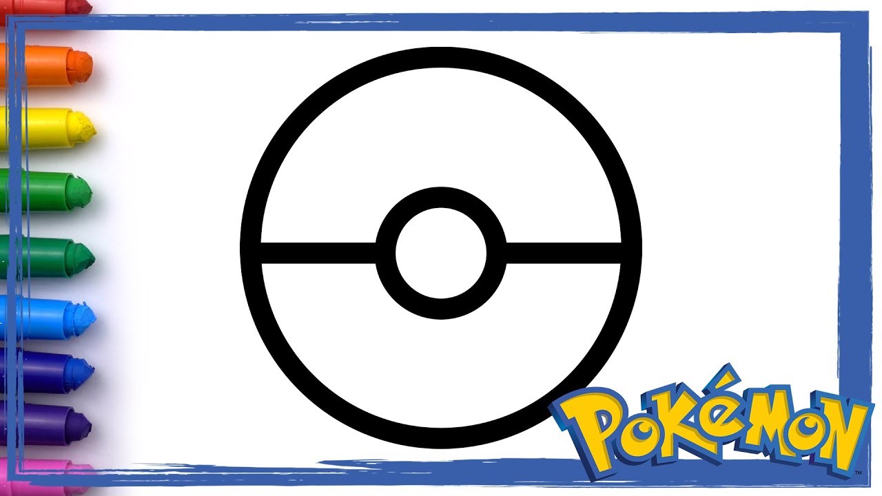 Pokeball Drawing | Free download on ClipArtMag
