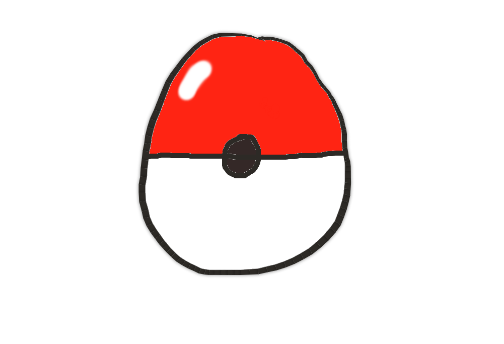 1001x683 Pokeball Drawing