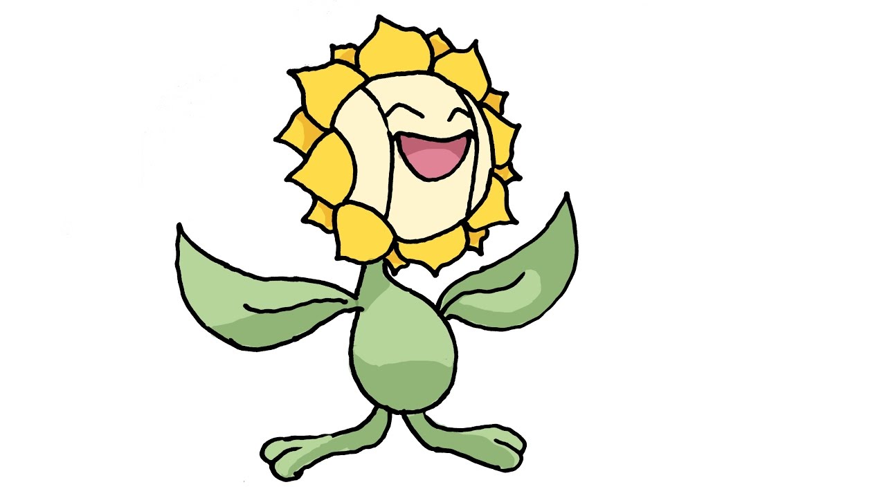 1280x720 How To Draw Sunflora