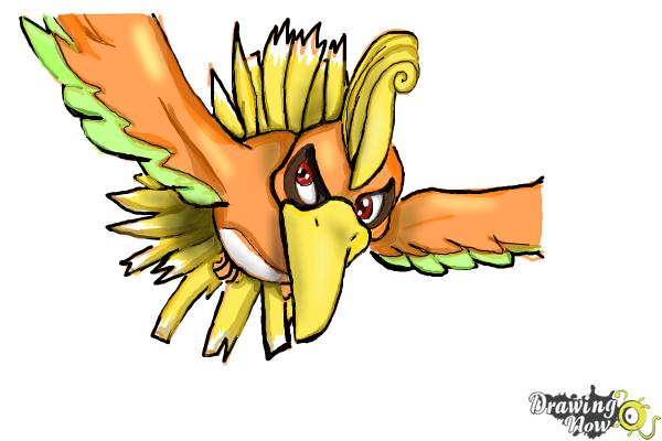 600x400 How To Draw Ho Oh From Pokemon