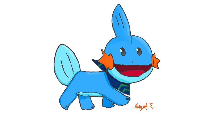 854x512 Mudkip Drawing! Amino