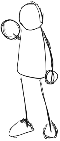 200x471 How To Draw Ash Ketchum From Pokemon Step