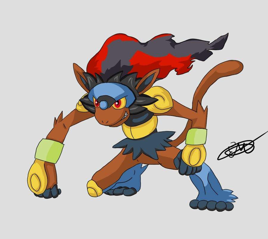 900x800 Pokemon Digital Drawing Ash Infernape Amino