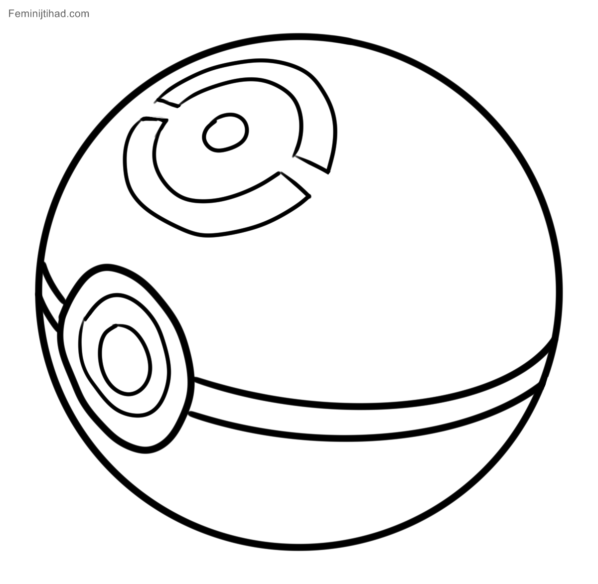 Pokemon Ball Drawing Free download on ClipArtMag