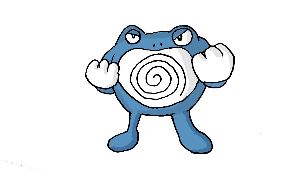 1280x720 How To Draw Poliwrath