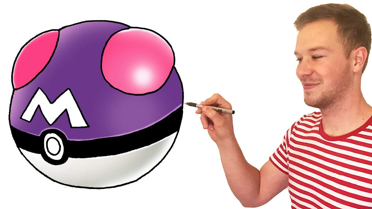 1280x720 How To Draw Master Ball
