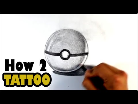 480x360 How To Draw A Pokeball Tattoo