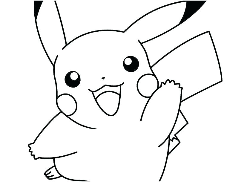 827x609 Printable Pokemon Coloring Pages Black White