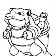 230x230 Peaceful Design Ideas Pokemon Blastoise Coloring
