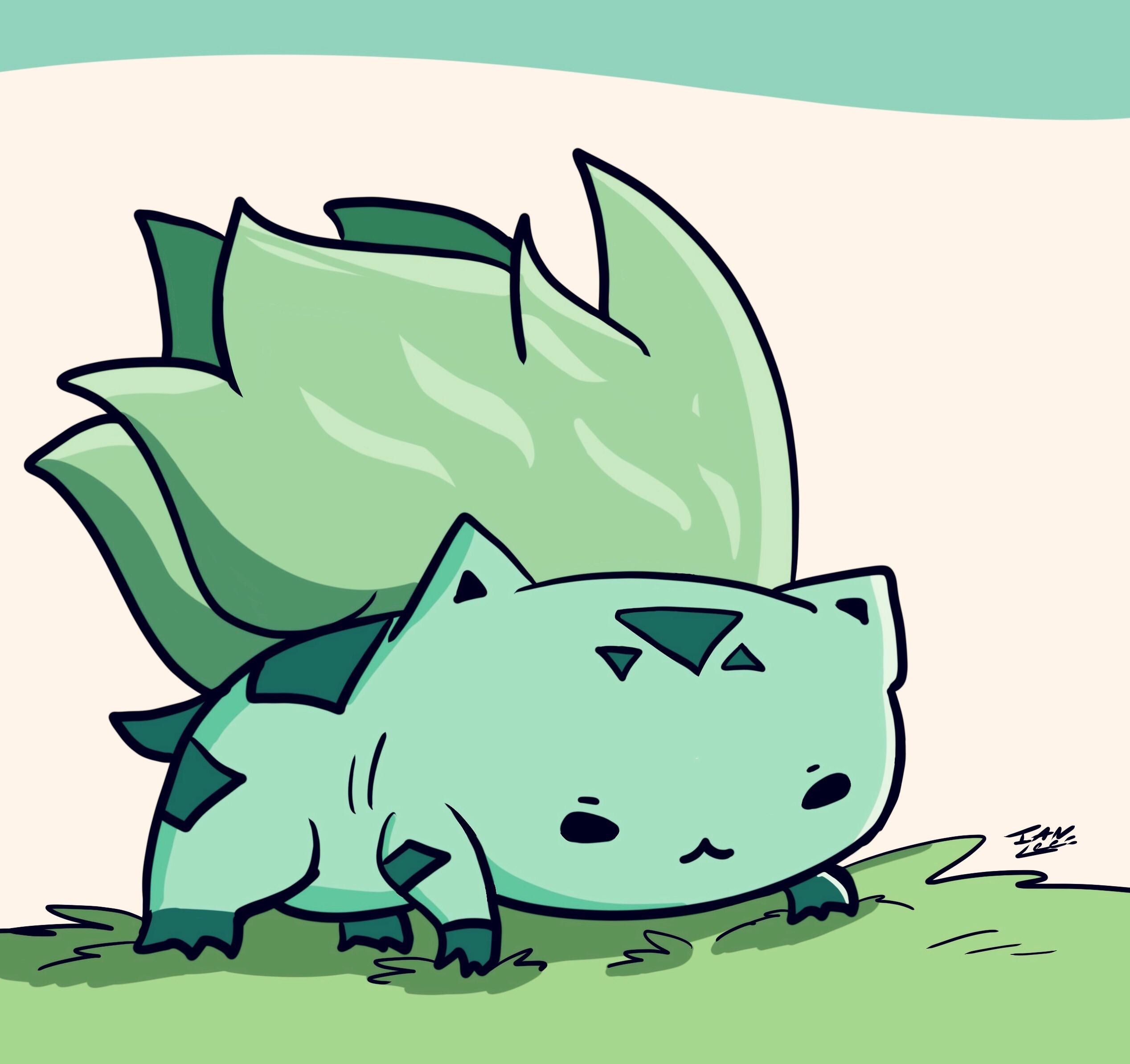 2536x2388 Oc Bulbasaur Doodle Pokemon