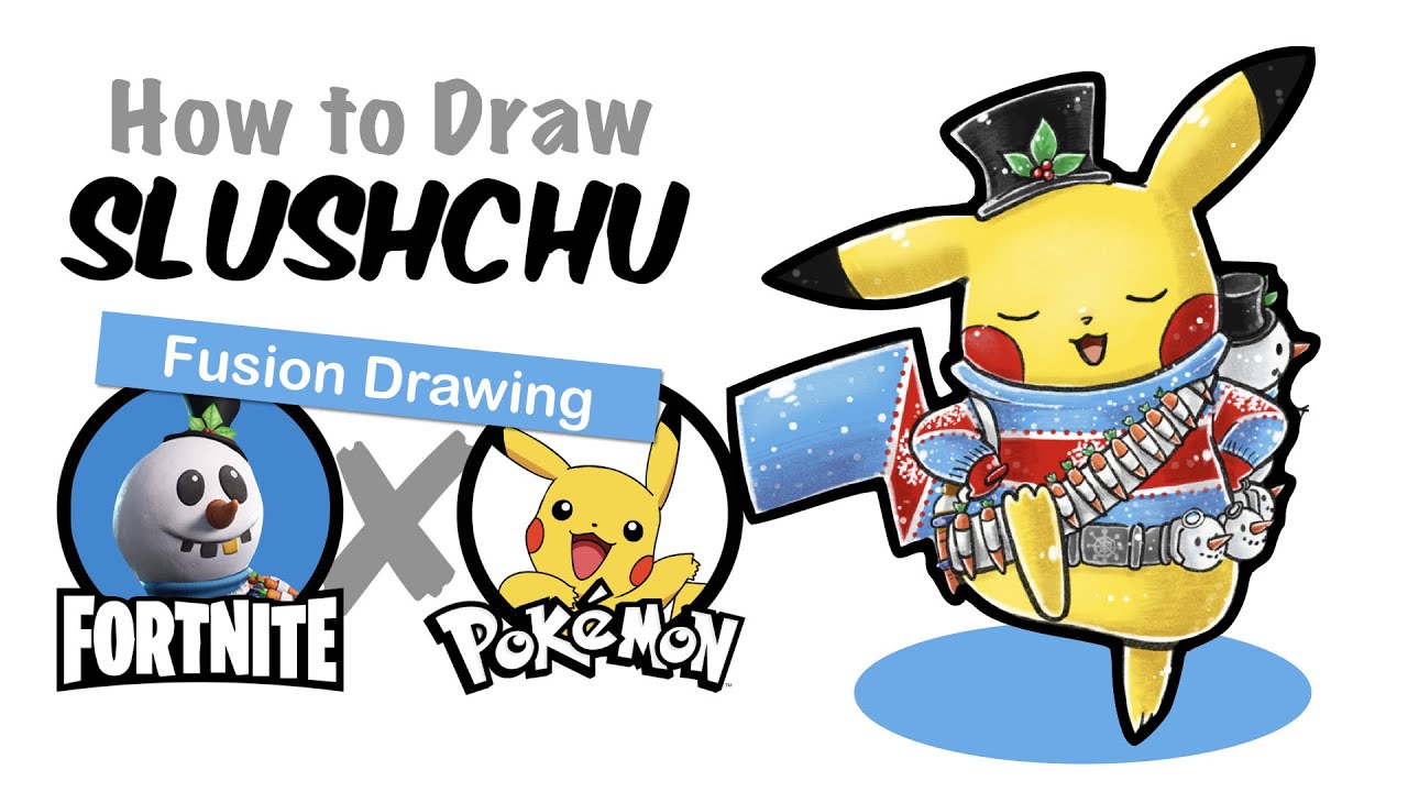 1280x720 Fortnite Slush Soldier + Pikachu Fortnite Pokemon Mashup