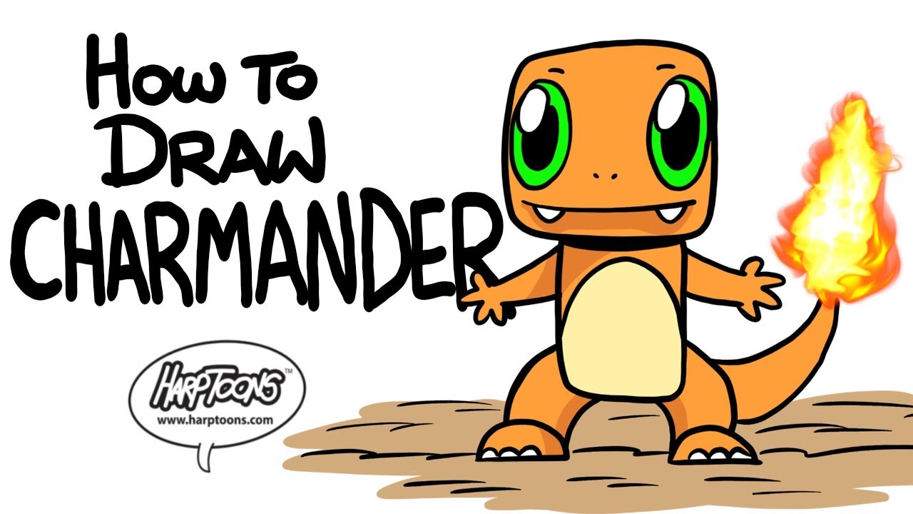 1280x720 Pokemon How To Draw Charmander