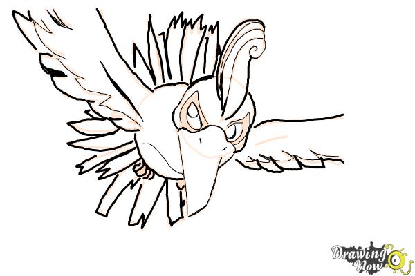 600x400 How To Draw Ho Oh From Pokemon