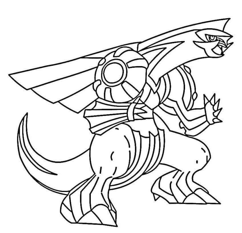 850x818 New Legendary Pokemon Coloring Pages Line Drawing