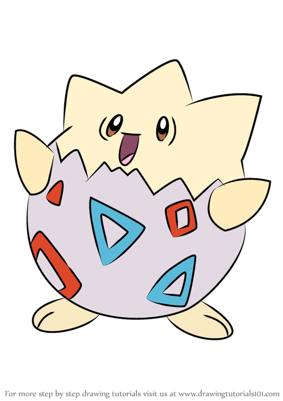 565x800 Learn How To Draw Togepi From Pokemon