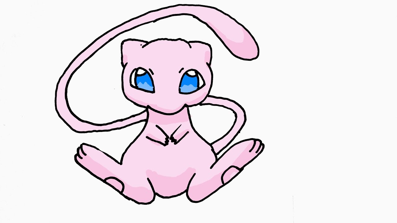 1280x720 How To Draw Mew
