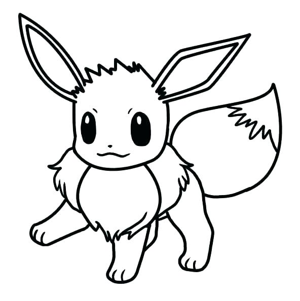 592x594 How To Draw Pokemon Eevee Evolutions