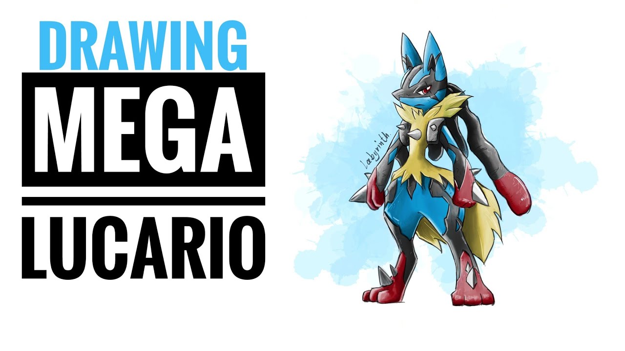 Pokemon Lucario Drawing | Free download on ClipArtMag