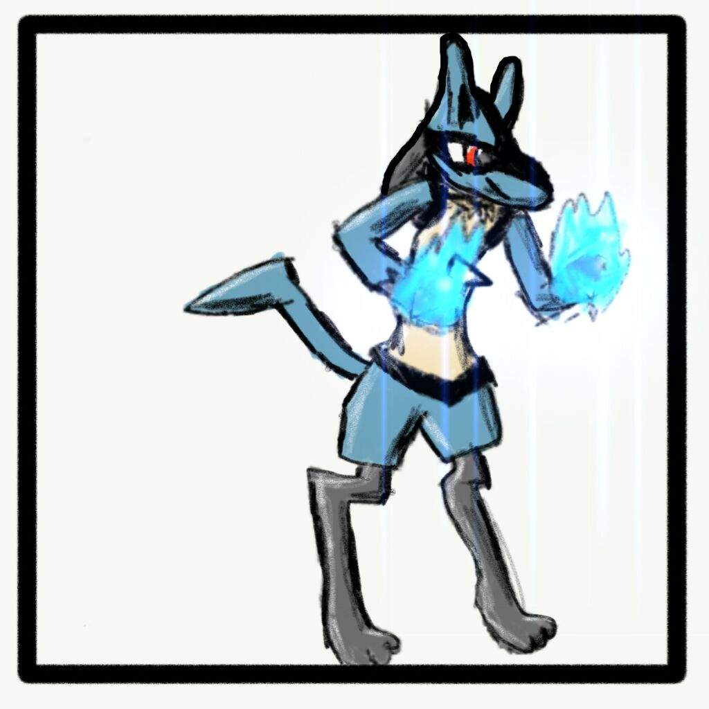 1024x1024 Quick Lucario Drawing I Made Amino