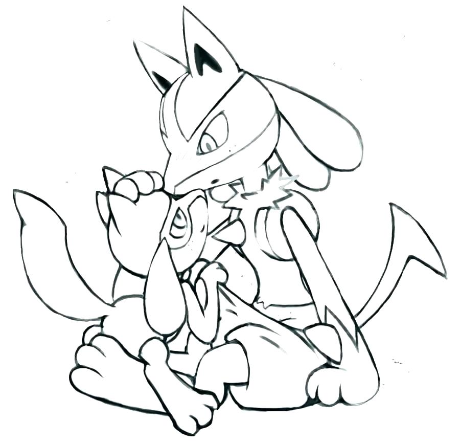 Pokemon Lucario Drawing Free Download On Clipartmag
