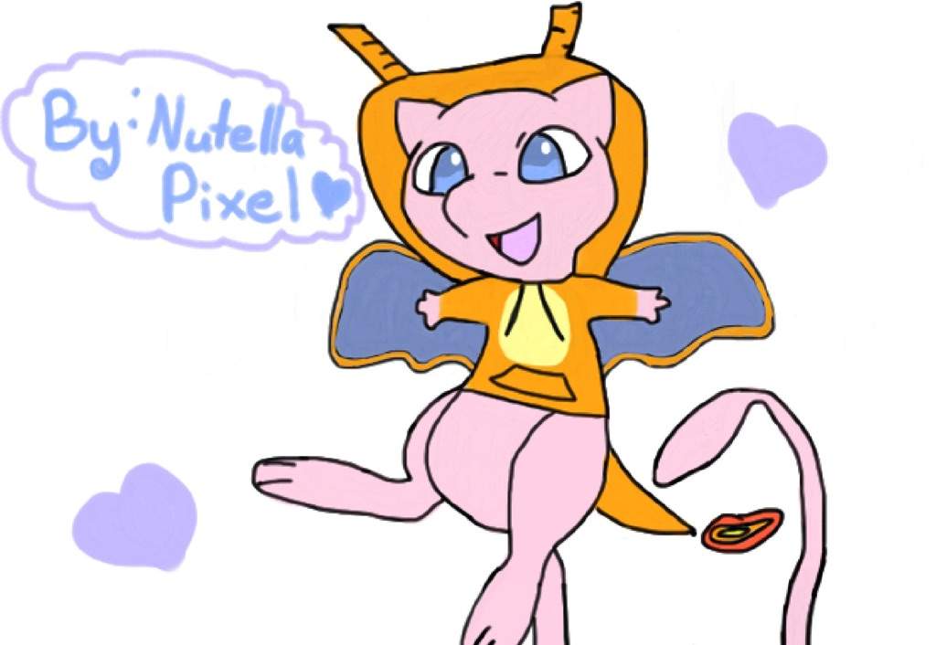 1024x706 Mew In A Charizard Hoodie! Amino