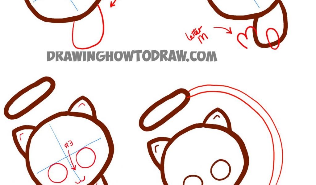 1024x600 Pokemon Infographic How To Draw Cute Baby Chibi Mew From Pokemon