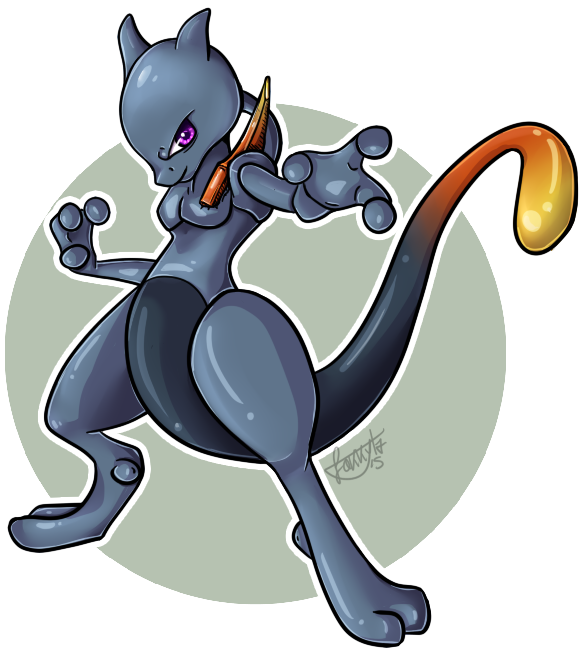 Pokemon Mewtwo Drawing Free download on ClipArtMag