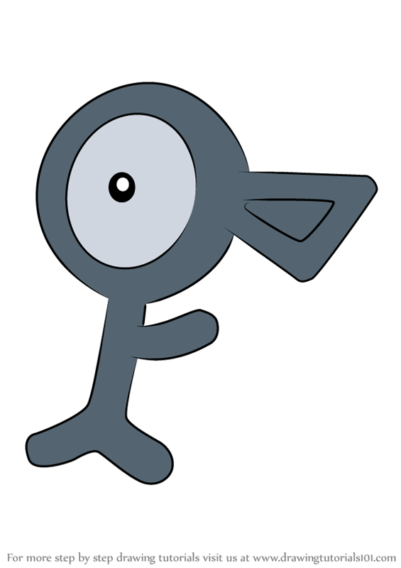565x800 Learn How To Draw Unown From Pokemon
