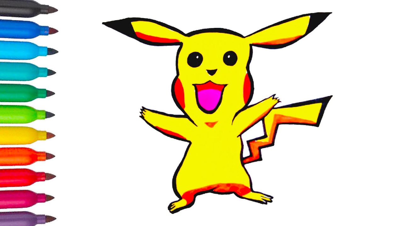 1280x720 Pikachu Pokemon Learn How To Draw Pikachu