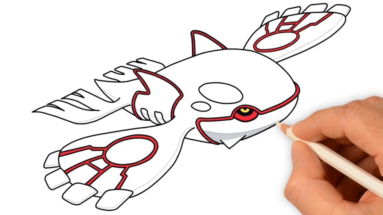 1280x720 How To Draw Pokemon Go Rayquaza