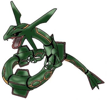 350x327 How To Draw Rayquaza