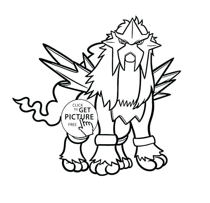 736x710 Pokemon Legendary Coloring Pages
