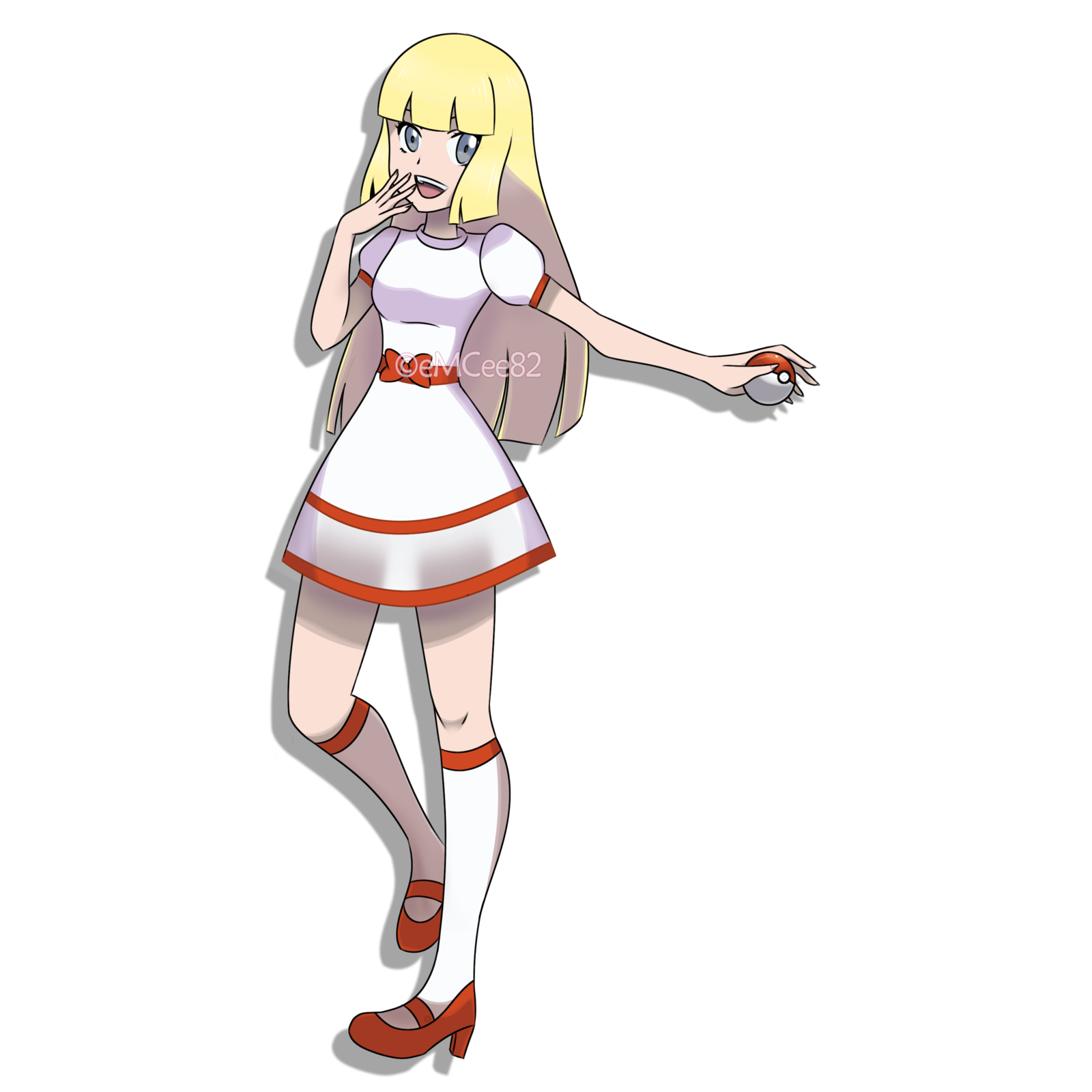 1600x1600 Lili Rochefort As Pokemon Trainer