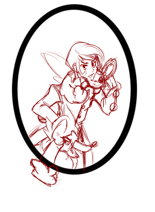 320x438 A Wip Drawing Of My Pokemon Trainer Oc And Two Of His Mons I