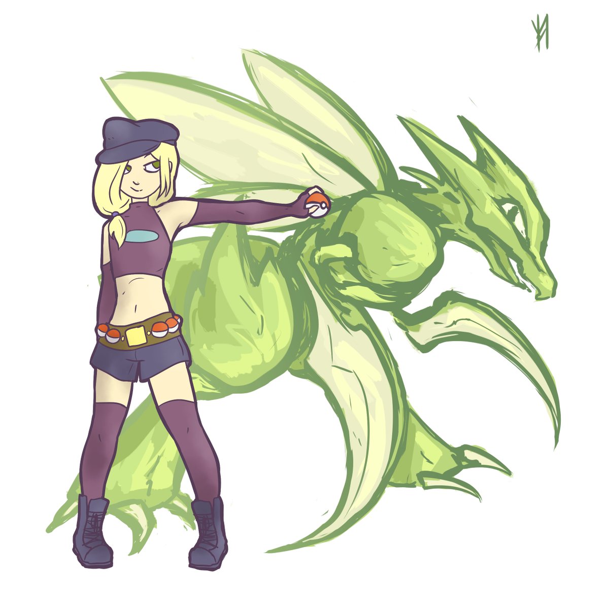 1200x1200 On Twitter The Prompt Was 'draw Them In Terrible Pokemon