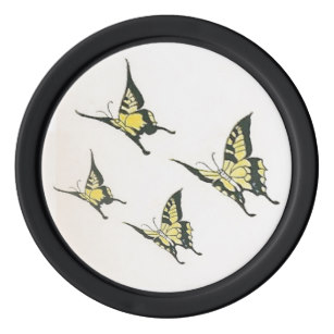 307x307 Vintage Drawing Poker Chips Zazzle