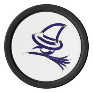 307x307 Abstract Drawing Poker Chips