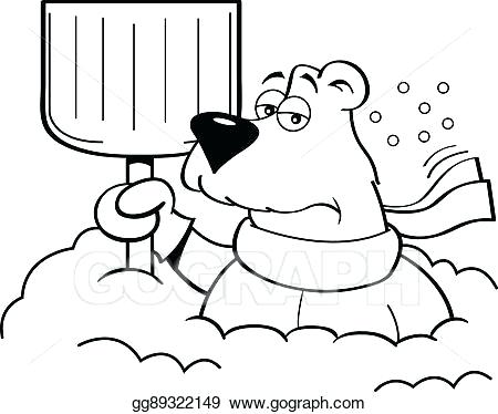 Polar Bear Cartoon Drawing