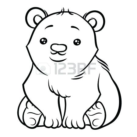 450x450 How To Draw A Cute Baby Polar Bear Charlietyler Club