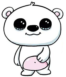 276x324 Polar Bear Artdrawings Kawaii Drawings, Cute Drawings, Cute