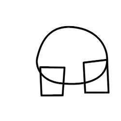 250x250 Drawing A Cartoon Polar Bear